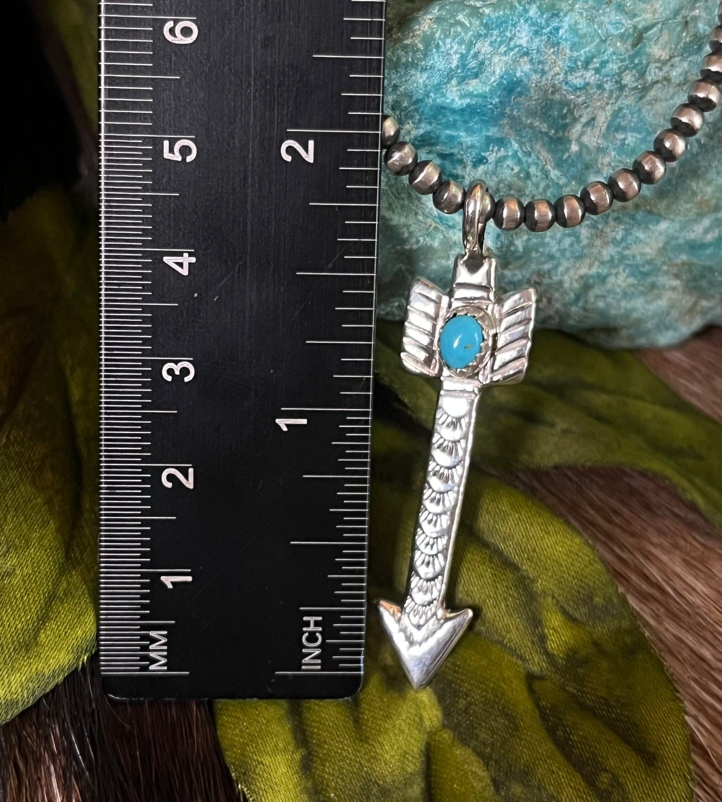 Kingman Turquoise Pendant