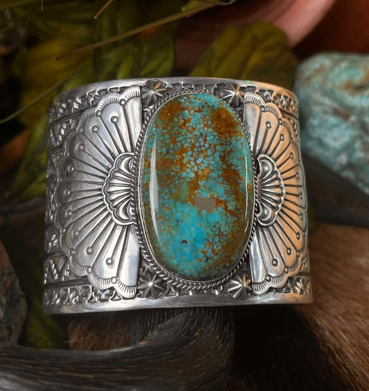 Number 8 Turquoise Bracelet
