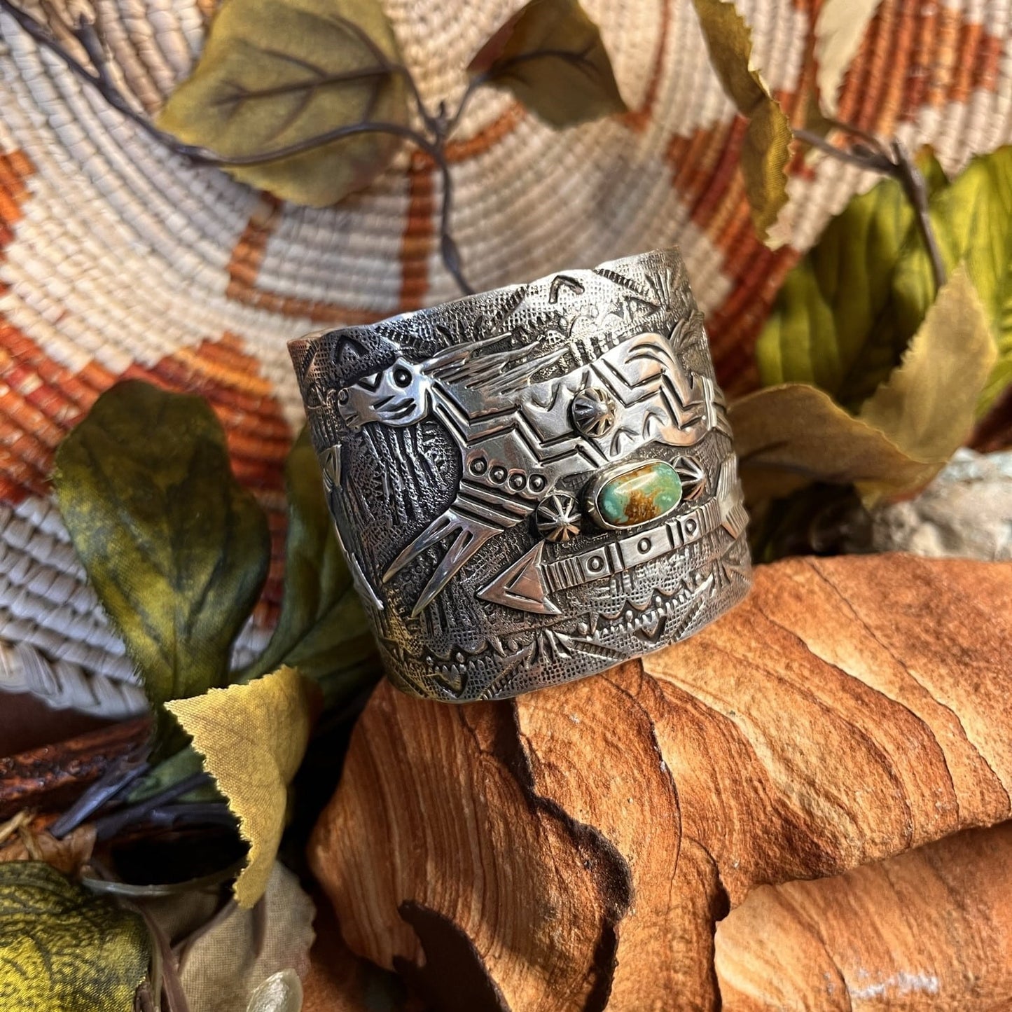 Hopi Royston Turquoise Cuff