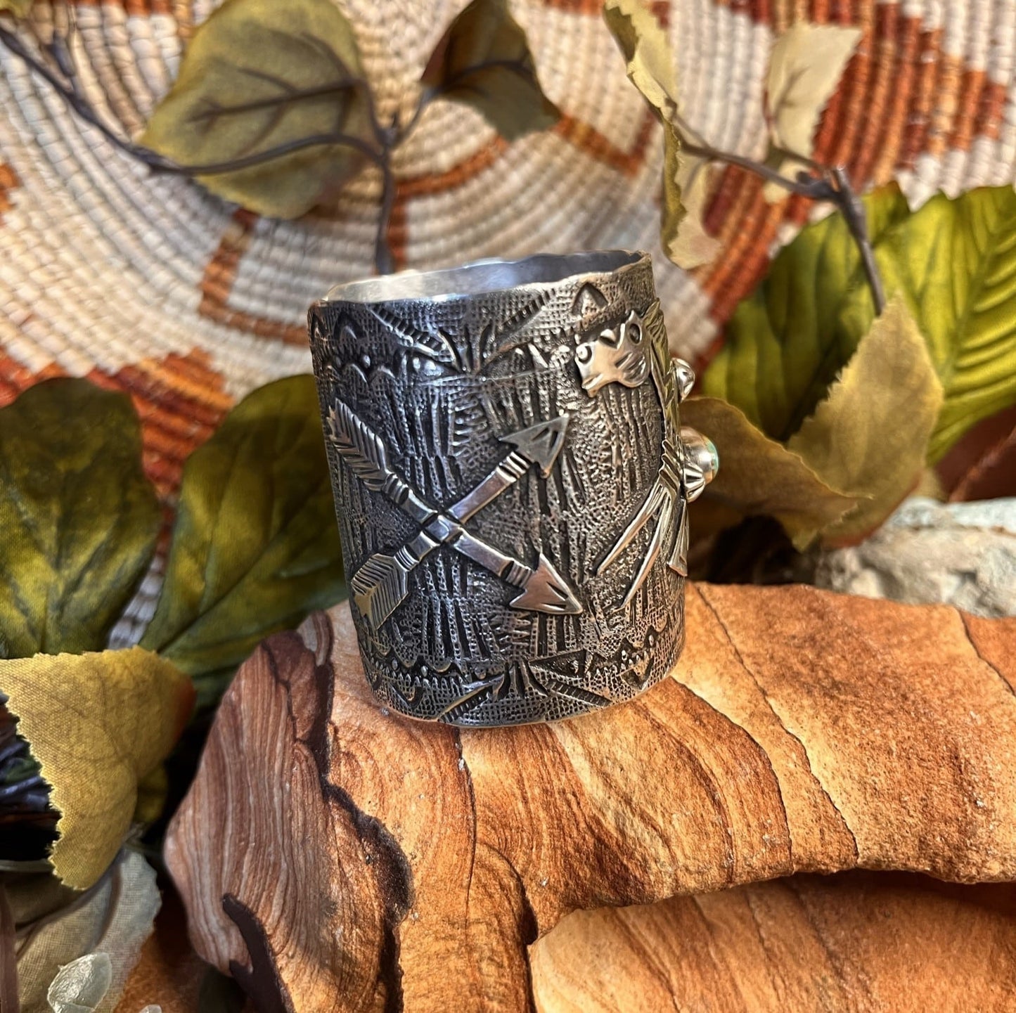 Hopi Royston Turquoise Cuff