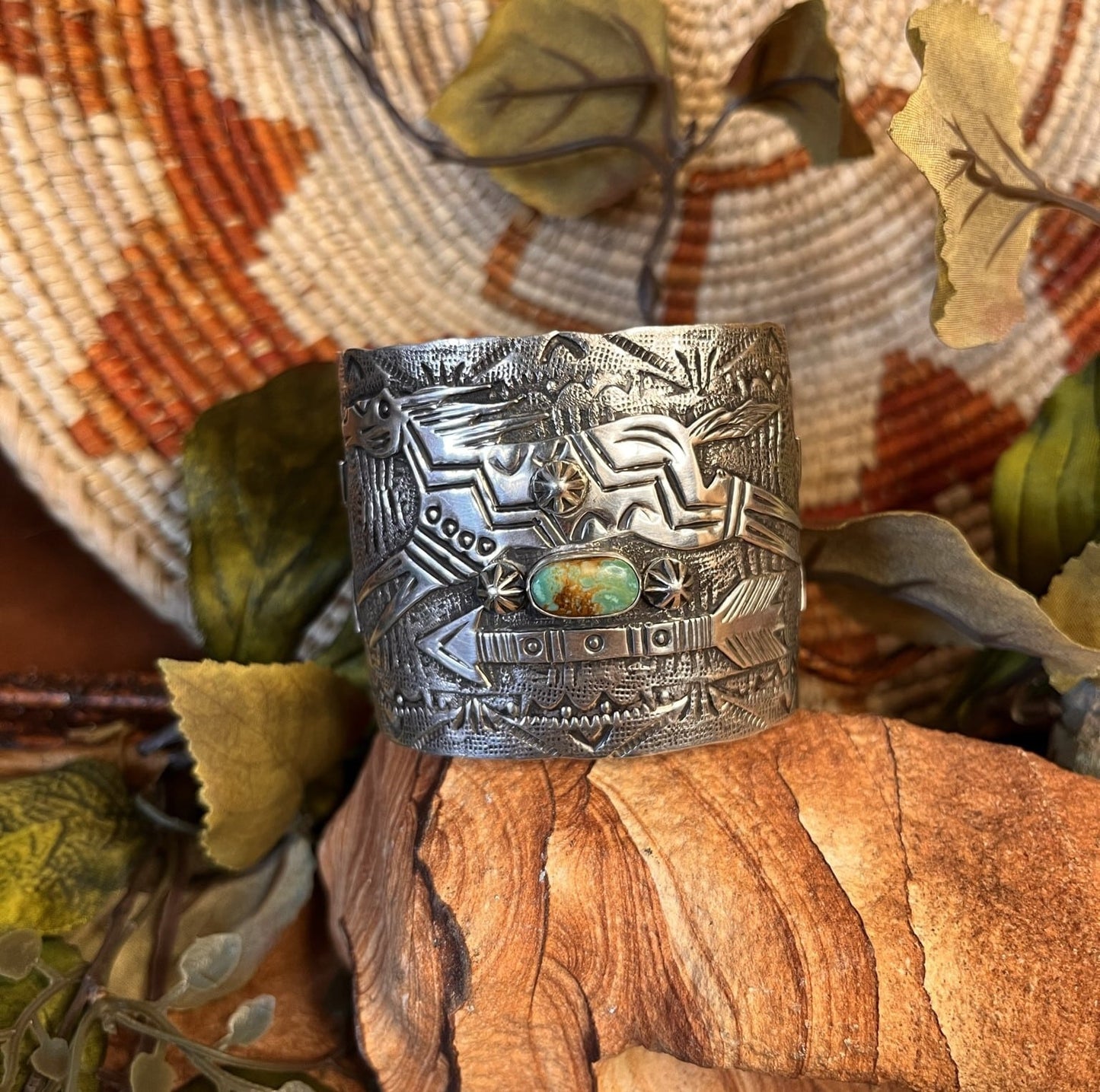 Hopi Royston Turquoise Cuff