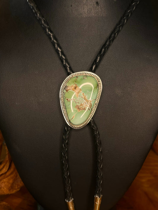 Pilot Mountain Turquoise Bolo Tie
