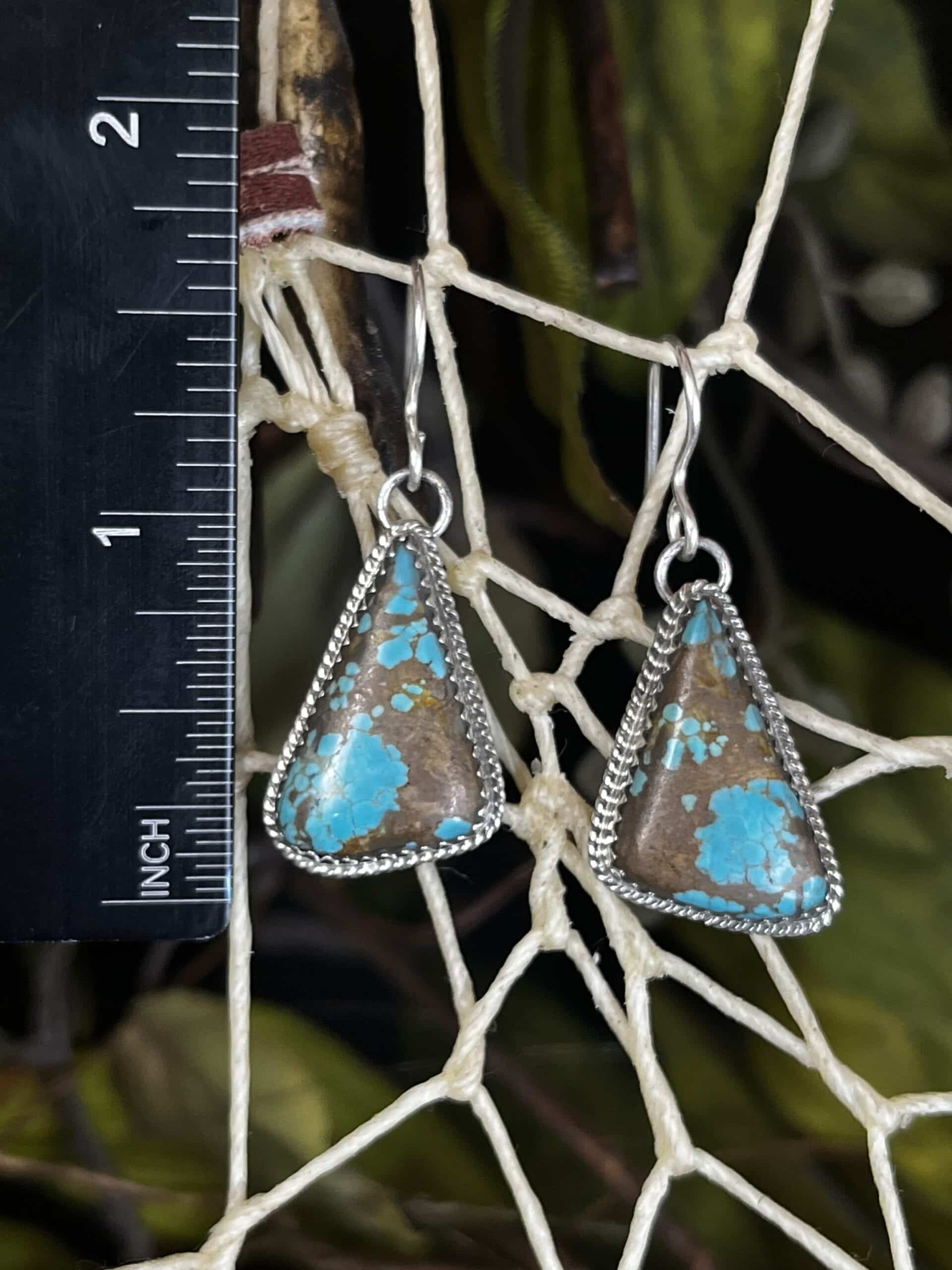 Emerald Valley Turquoise Earrings