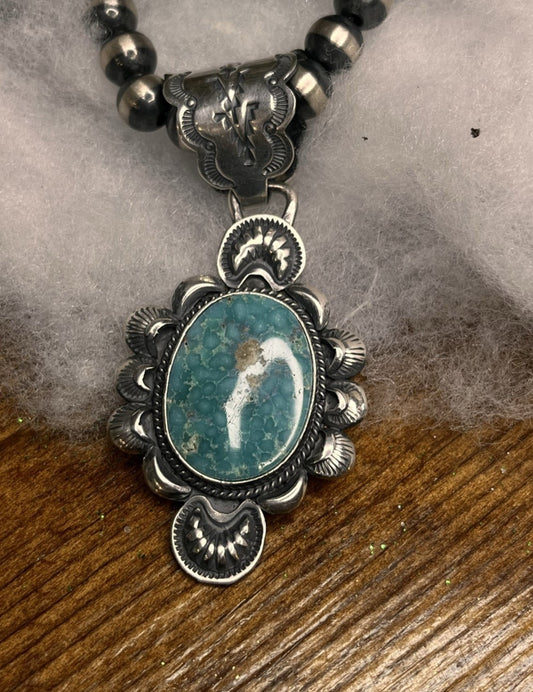 White Water Turquoise Necklace