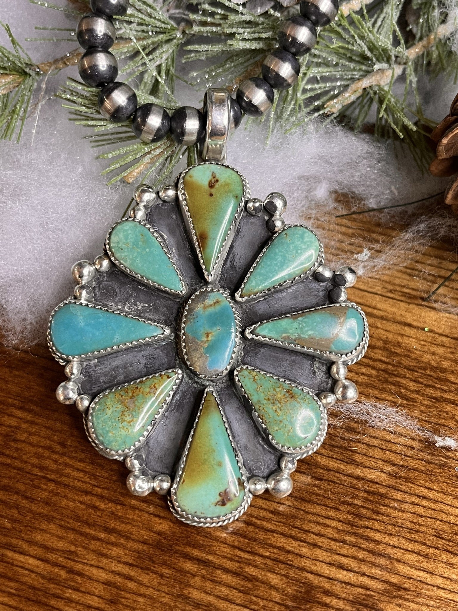 Tyrone Turquoise Necklace