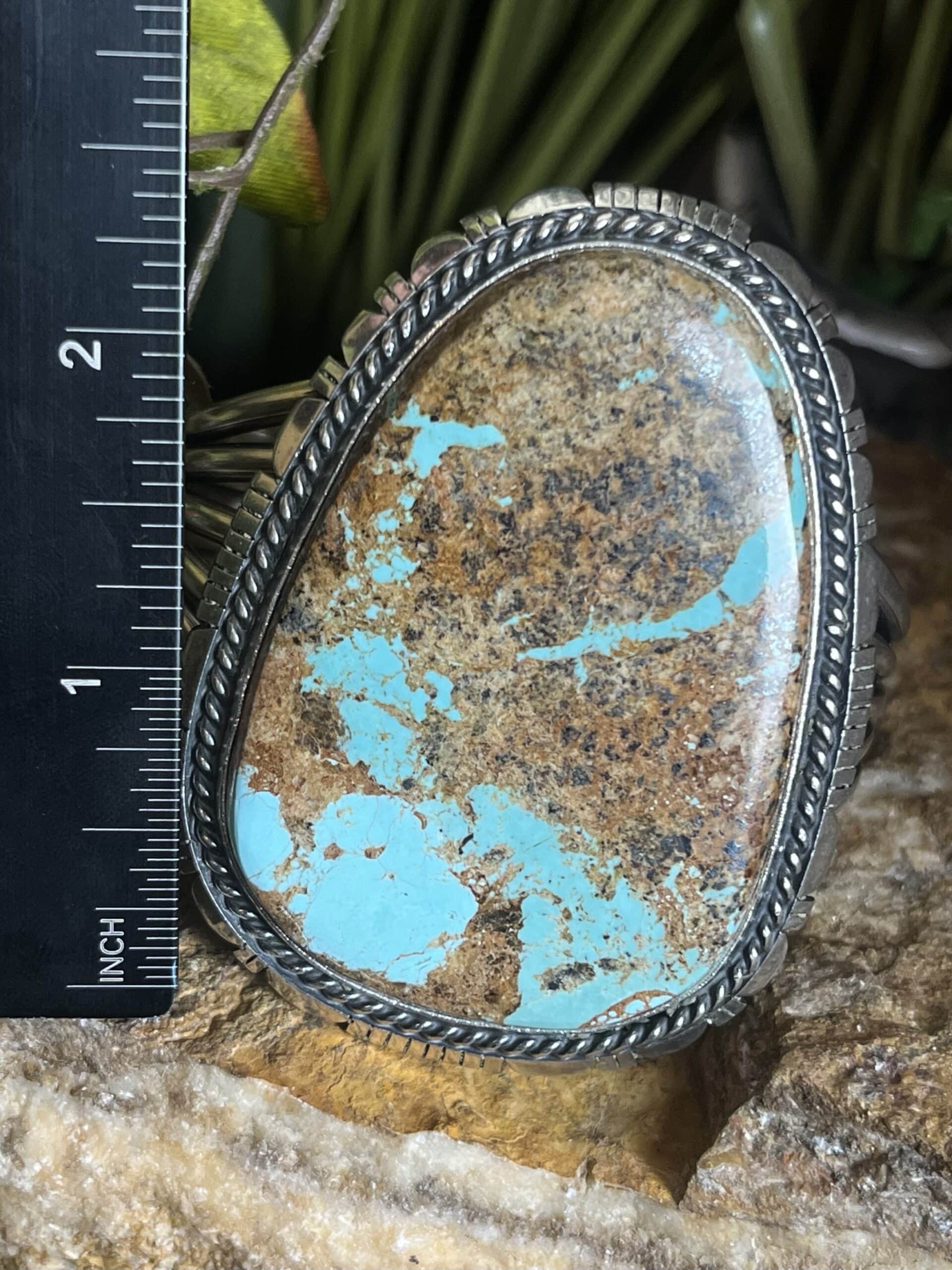 Number 8 Turquoise Bracelet