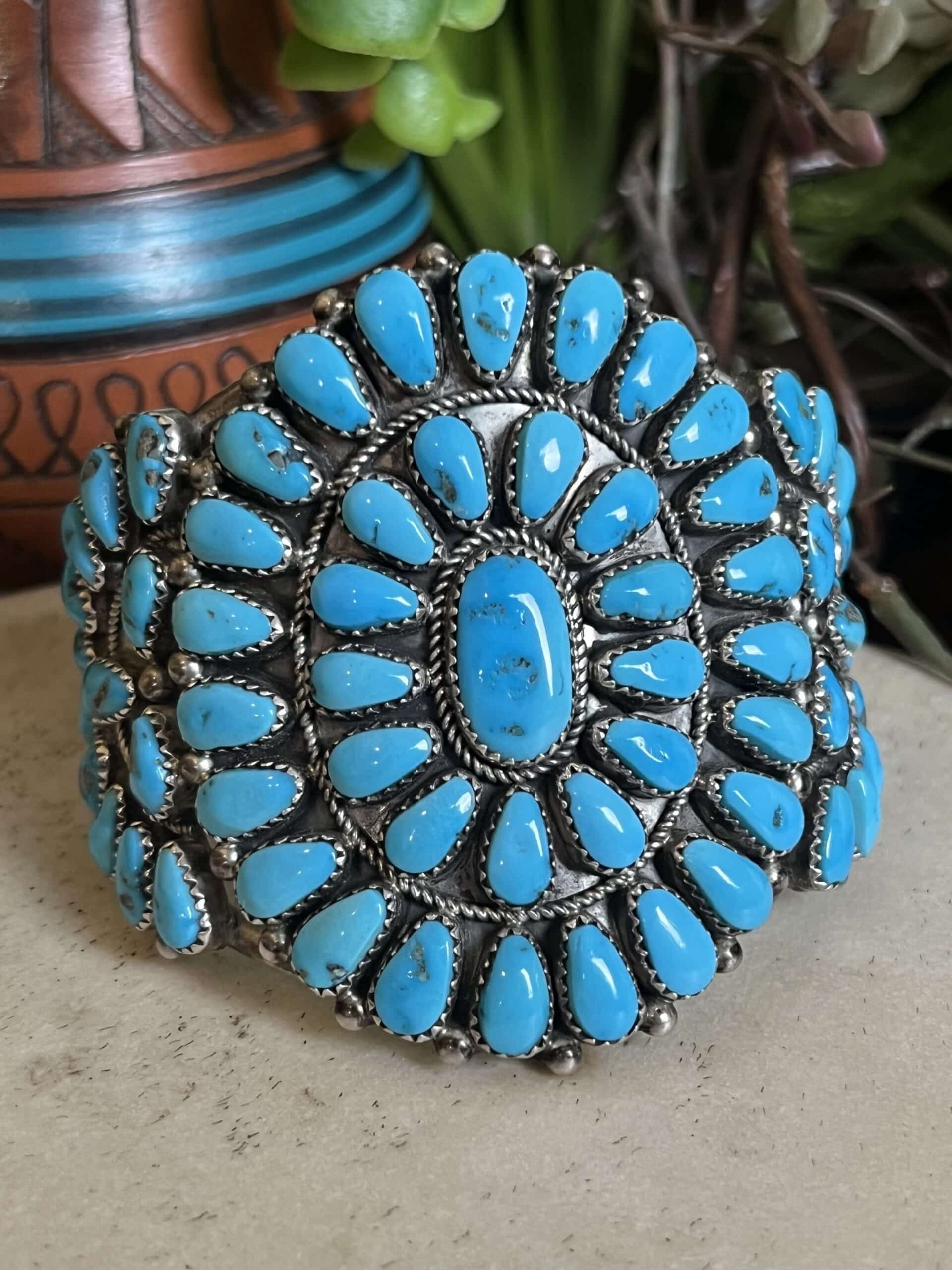 Kingman Turquoise Bracelet