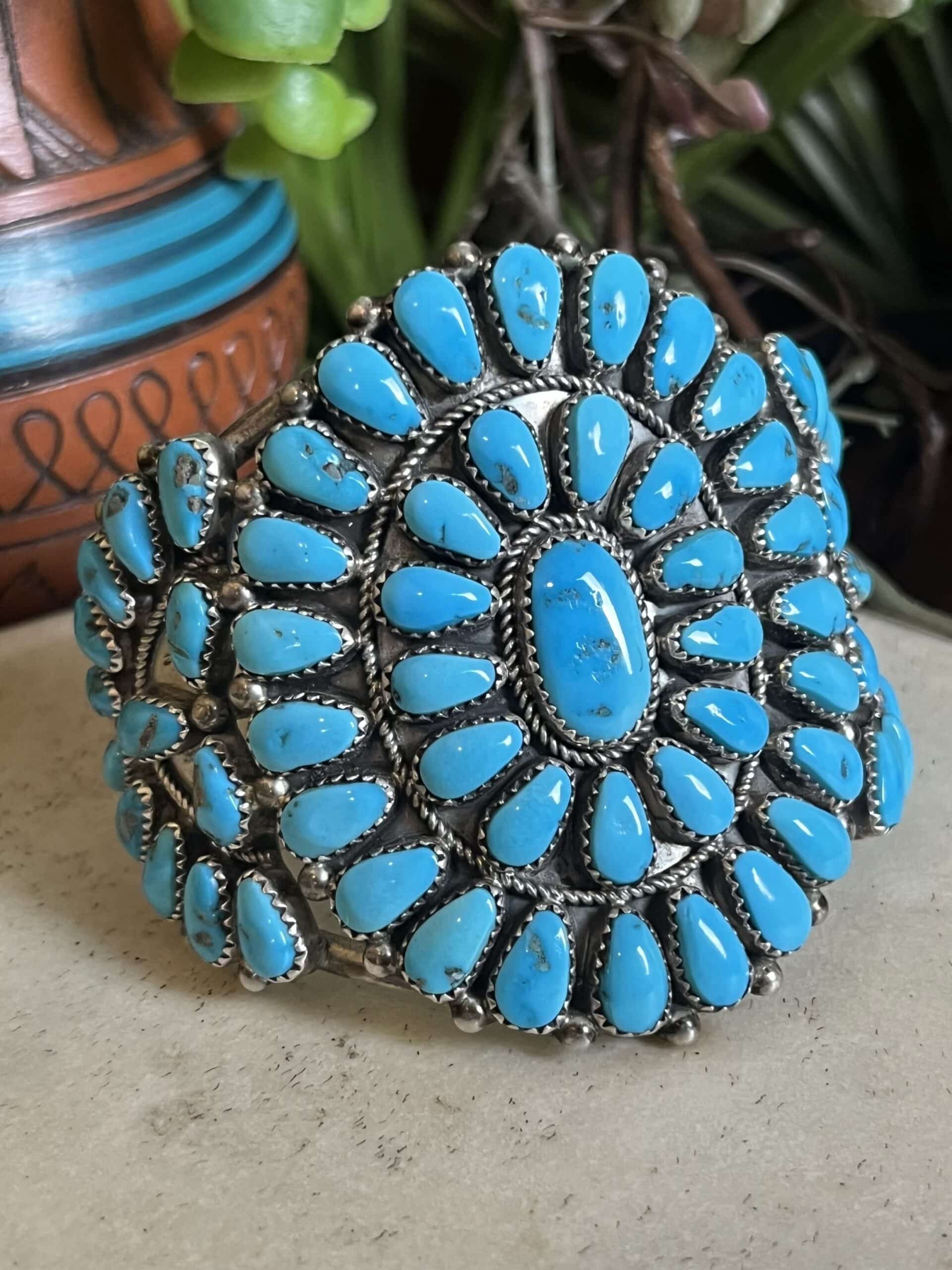 Kingman Turquoise Bracelet