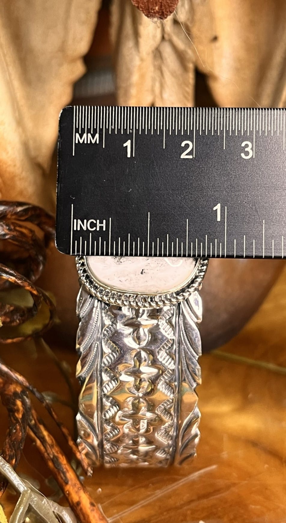 White Buffalo Bracelet