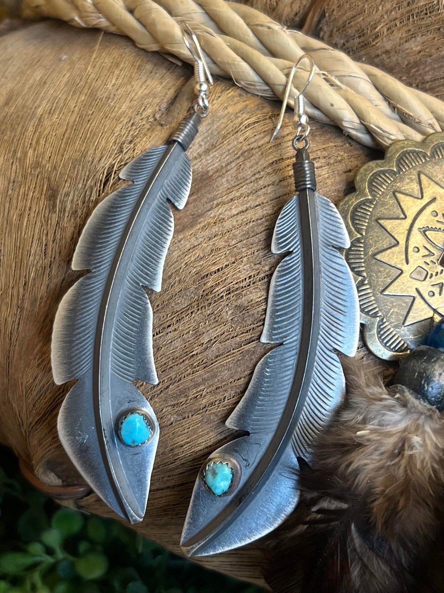 Kingman Turquoise Earrings