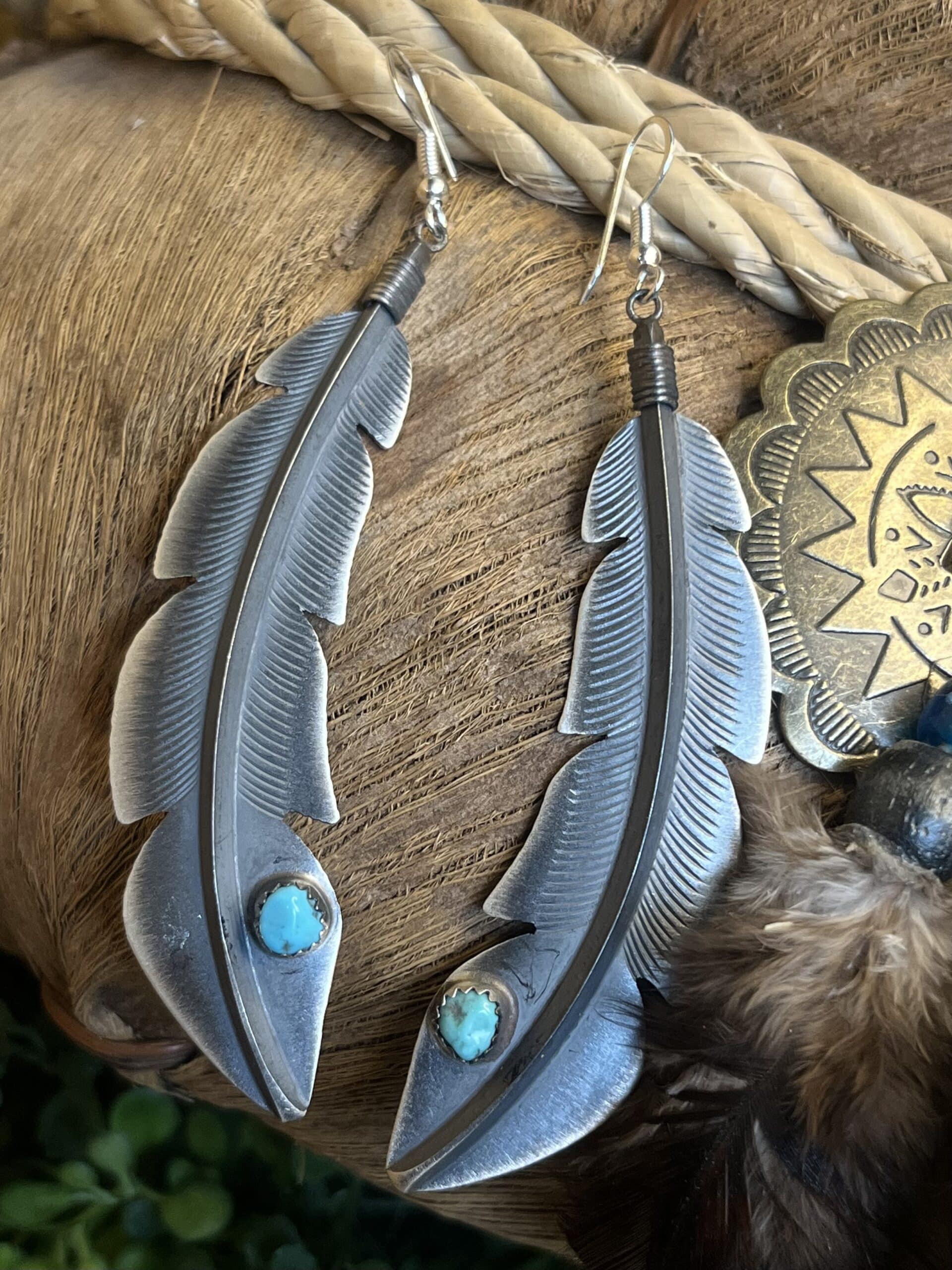 Kingman Turquoise Earrings