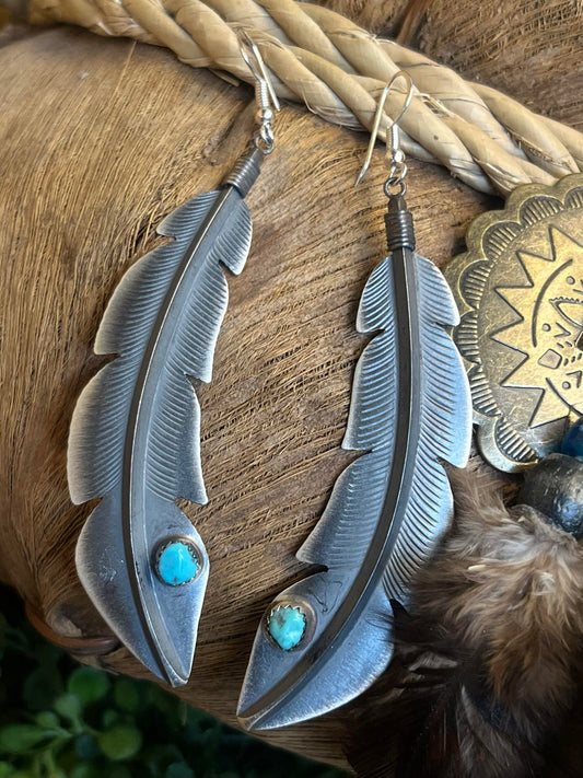 Kingman Turquoise Earrings