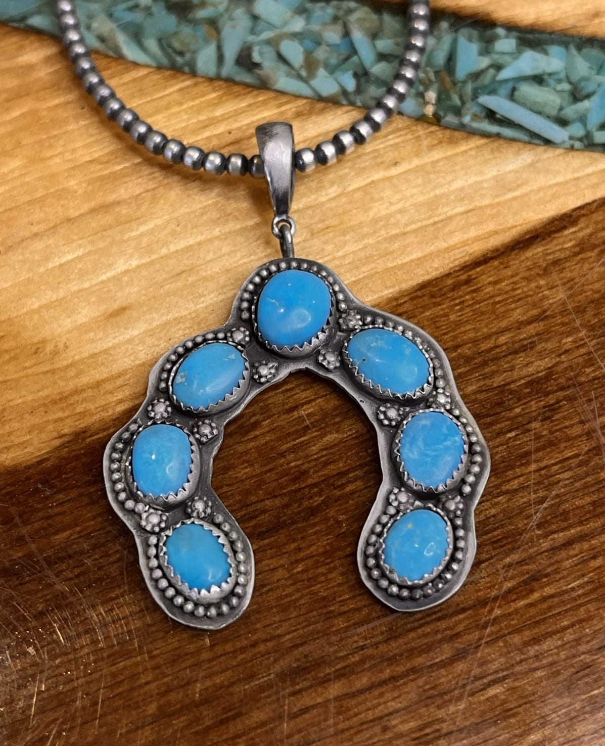 Kingman Turquoise Pendant