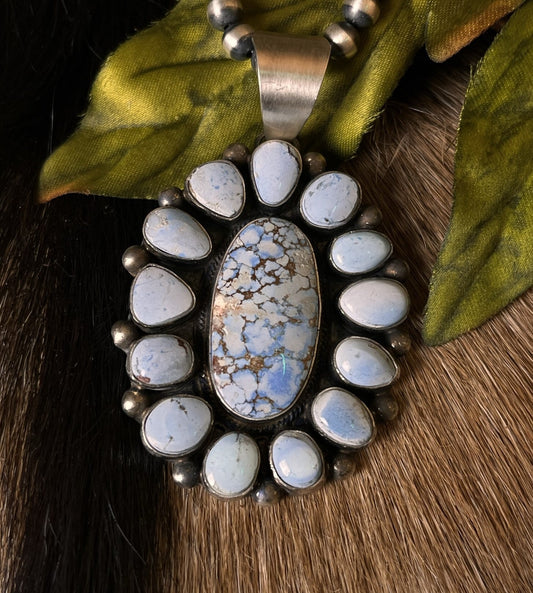 Golden Hills Turquoise Pendant