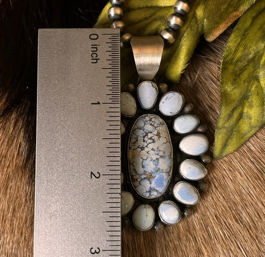Golden Hills Turquoise Pendant