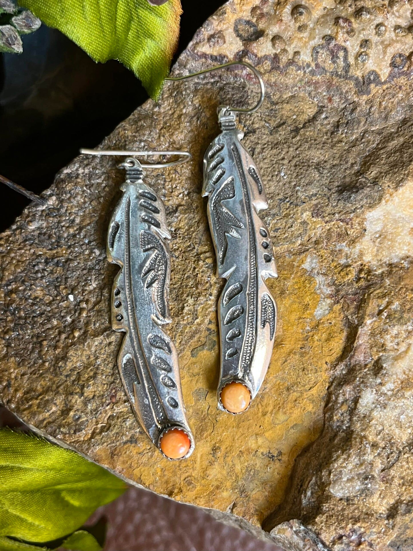 Spiny Oyster Earrings