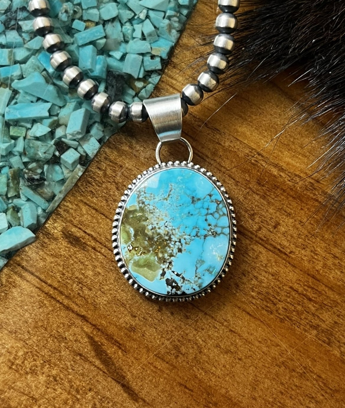 White Water Turquoise Necklace