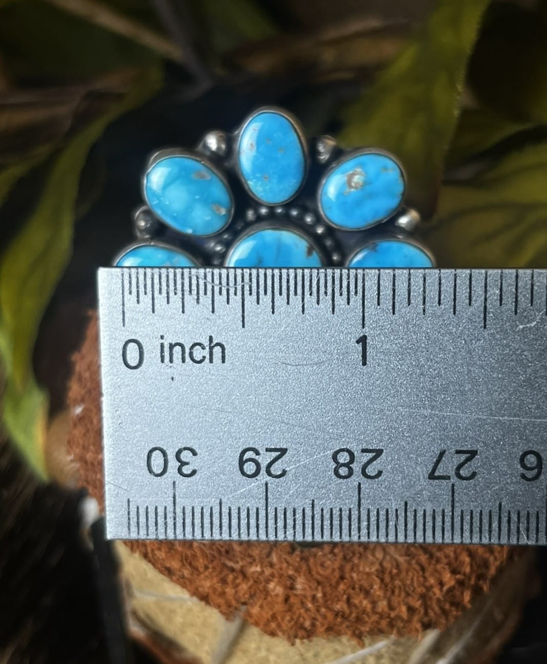 Kingman Turquoise Ring Sz. 8