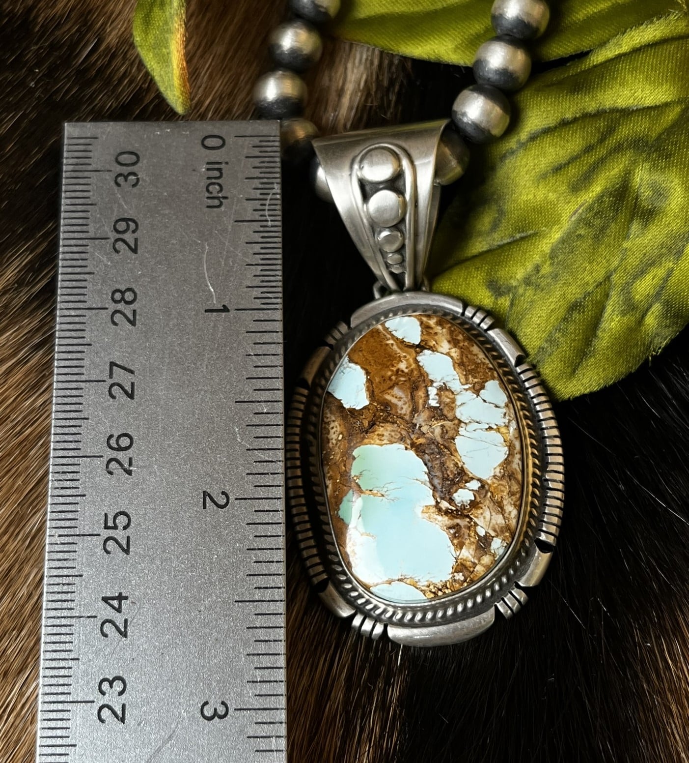Royston Turquoise Pendant