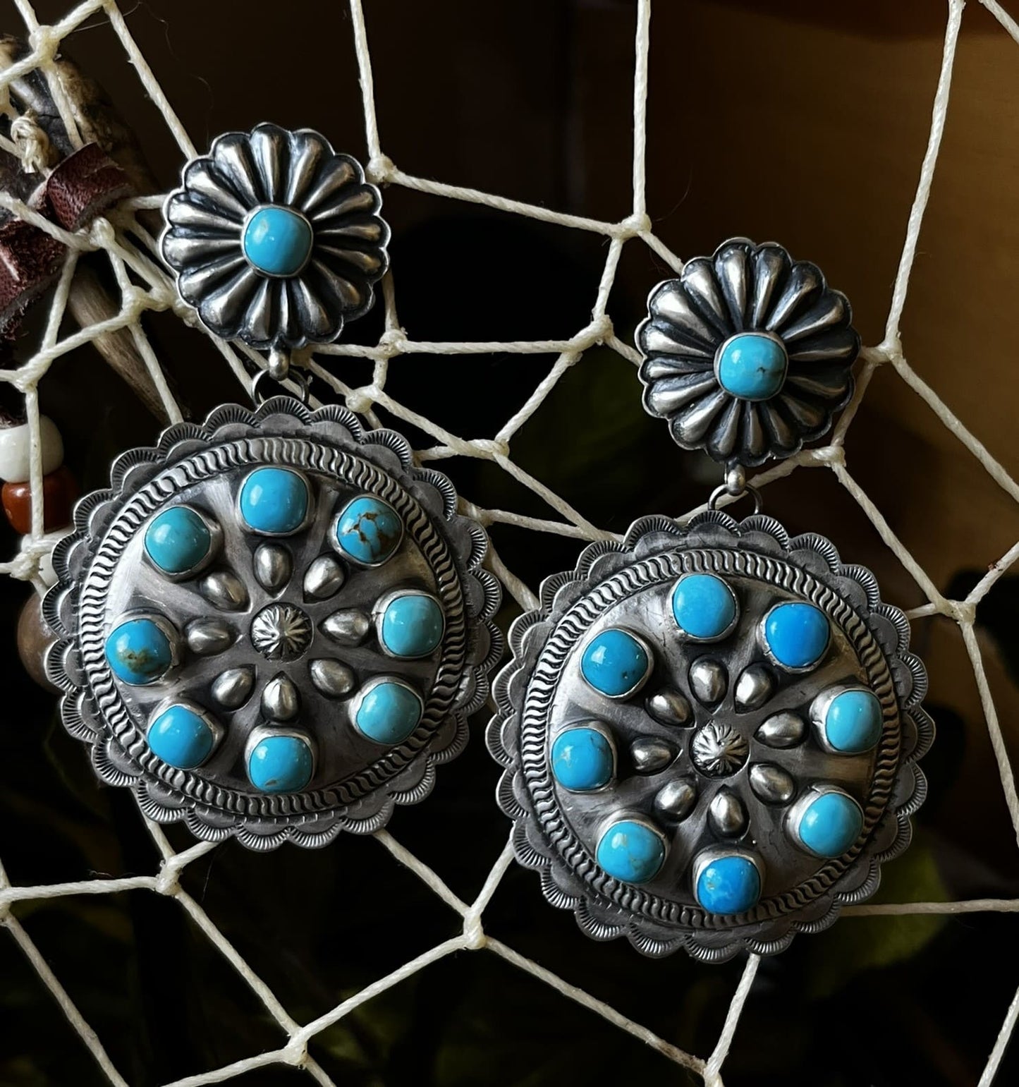 Kingman Turquoise Earrings
