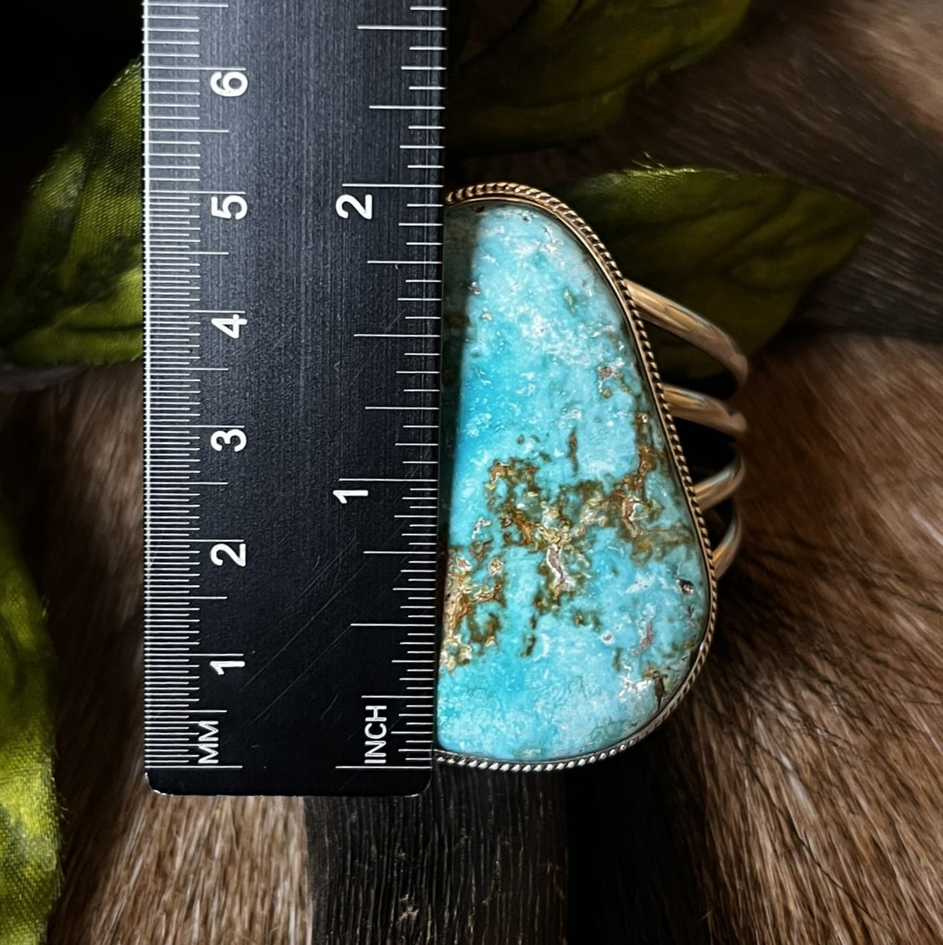 Pilot Mountain Turquoise Bracelet