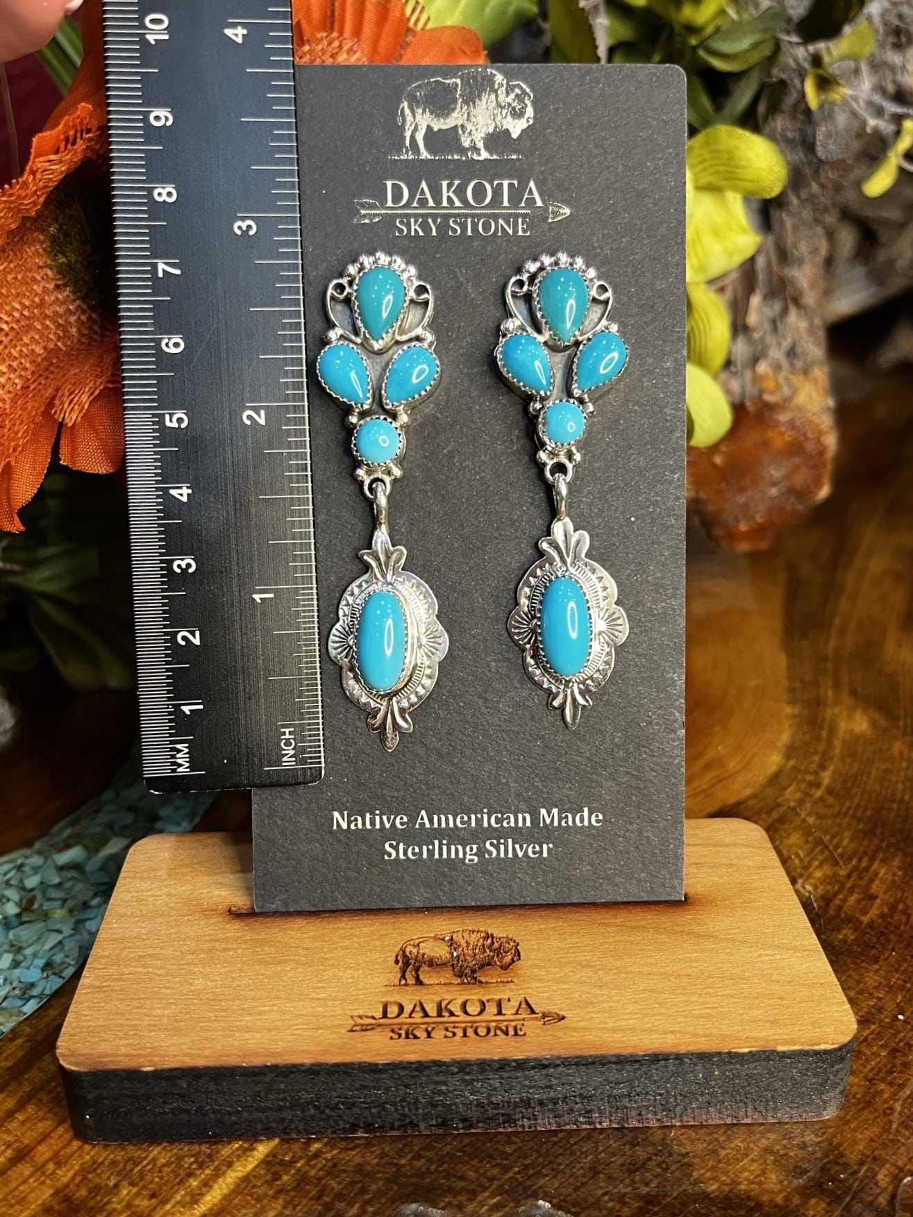 Kingman Turquoise Earrings