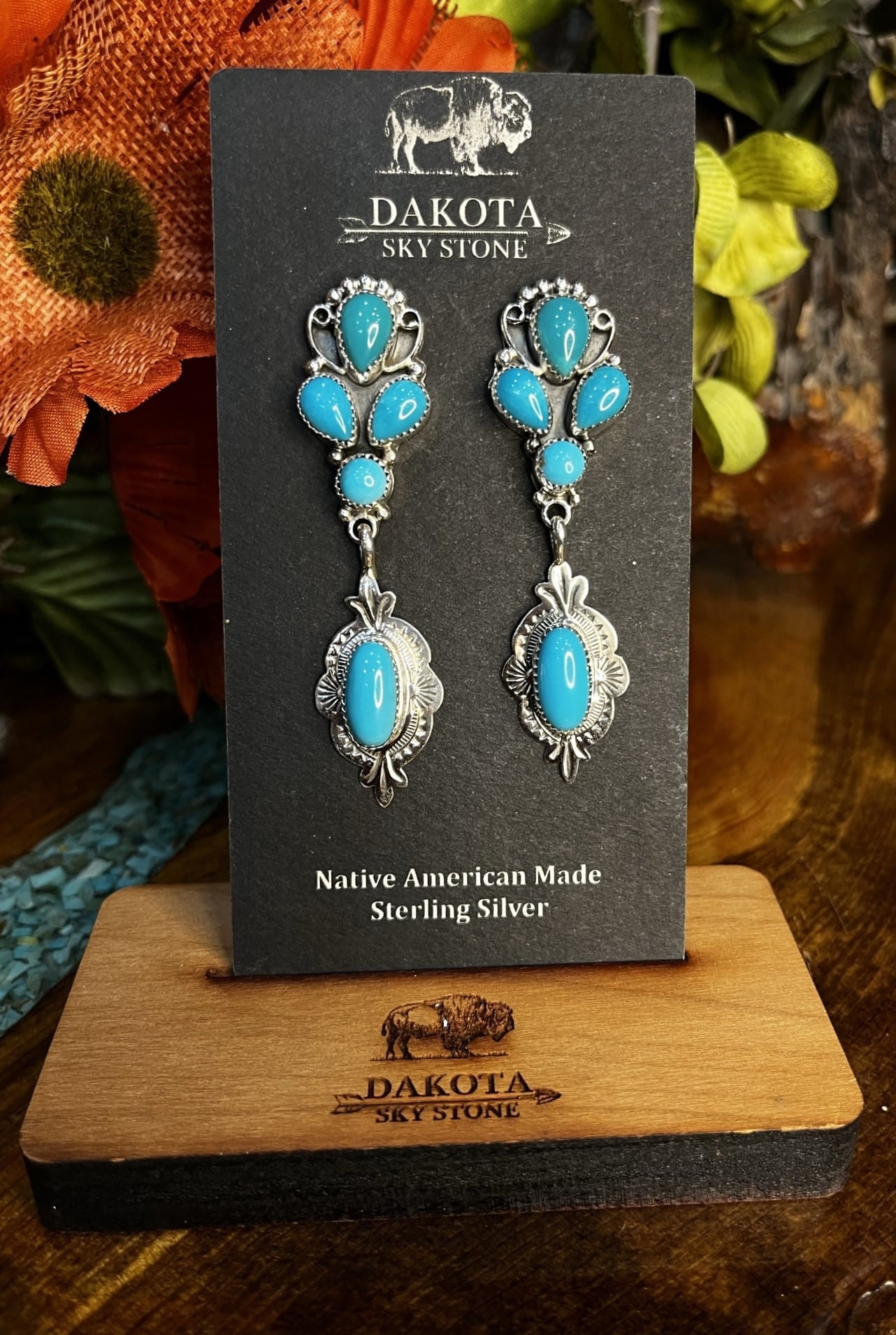 Kingman Turquoise Earrings