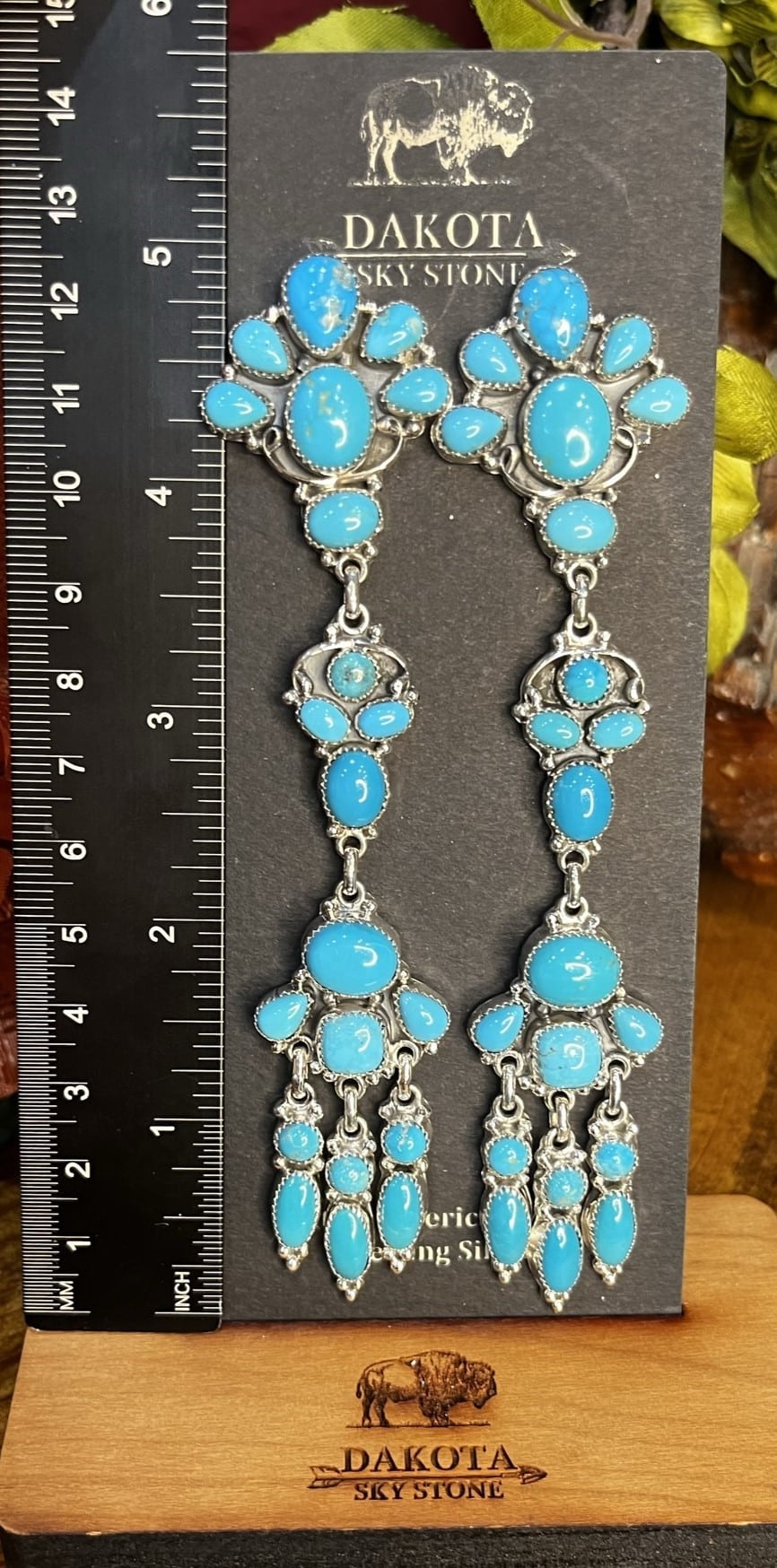 Kingman Turquoise Earrings