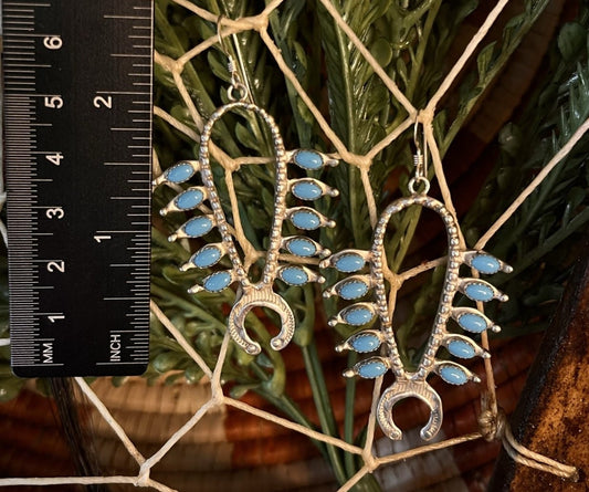 Kingman Turquoise Earrings