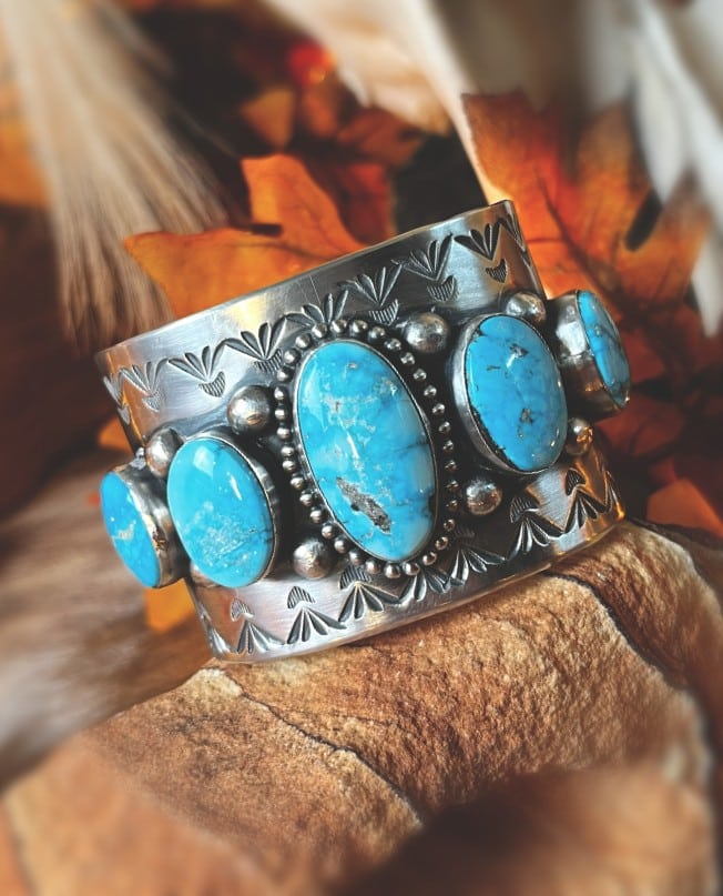 Kingman Turquoise Bracelet