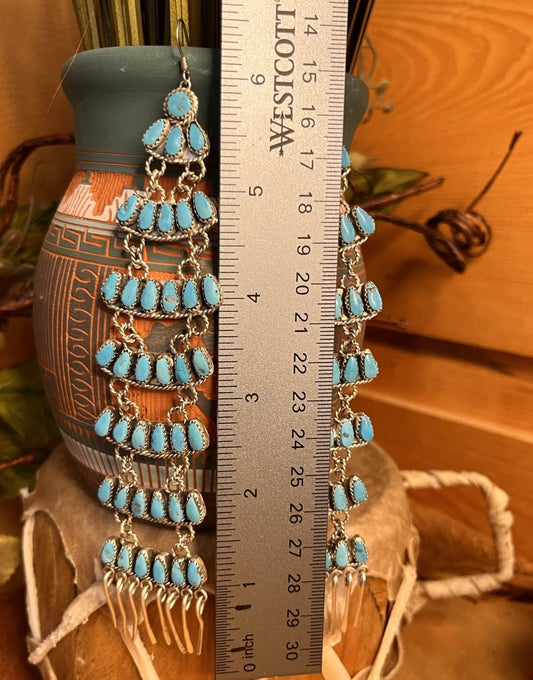Kingman Turquoise Earrings
