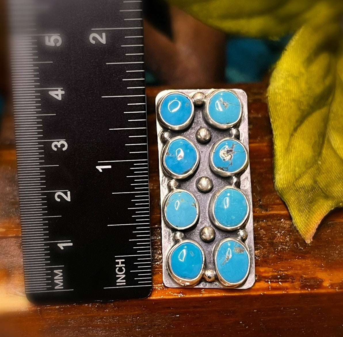 Kingman Turquoise Ring Sz. 5.5