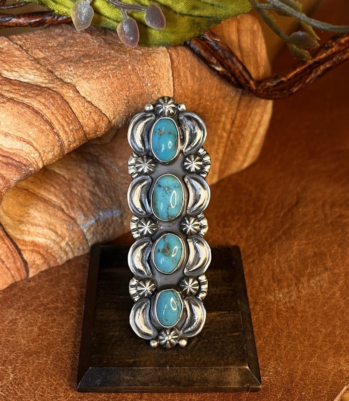 Kingman Turquoise Ring Sz. 7