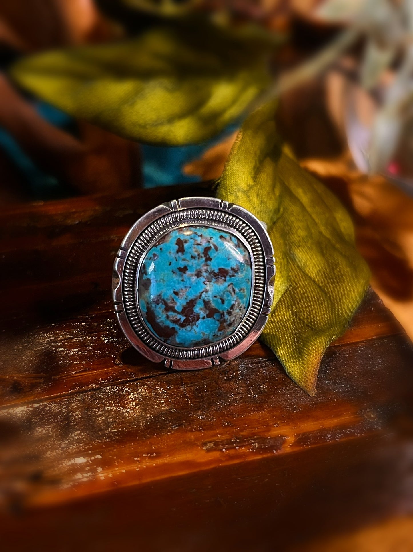 Pilot Mountain Turquoise Ring Sz. 6