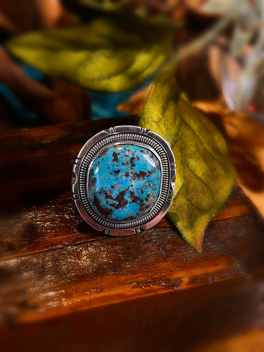 Pilot Mountain Turquoise Ring Sz. 6