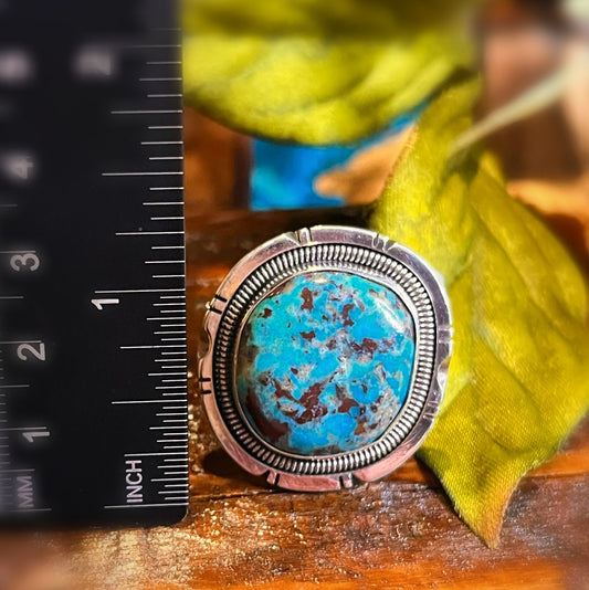 Pilot Mountain Turquoise Ring Sz. 6