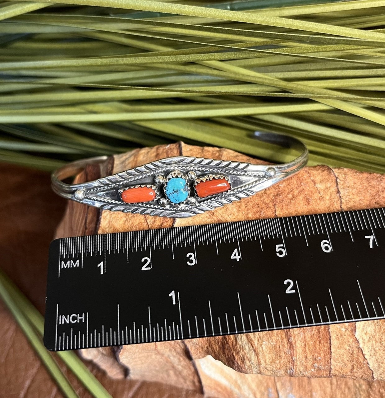 Sleeping Beauty and Coral Bracelet