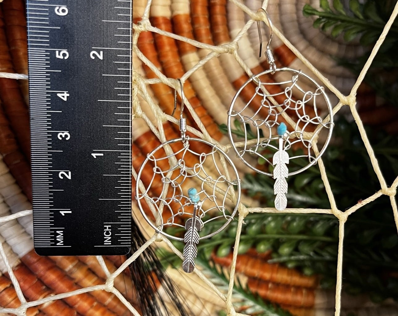 Sleeping Beauty Turquoise Earrings