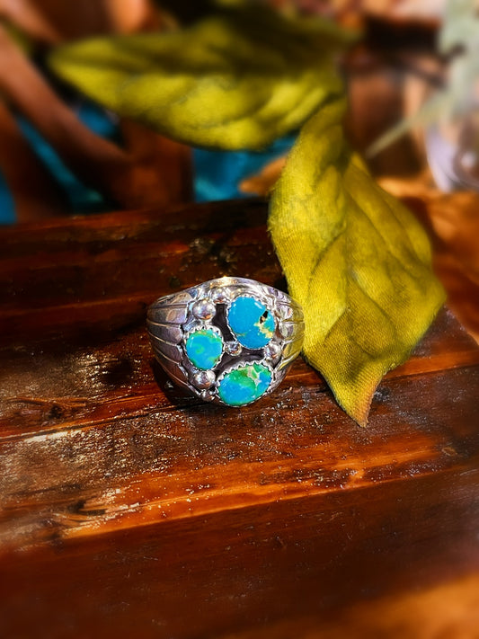 Sierra Nevada Turquoise Ring Sz. 15