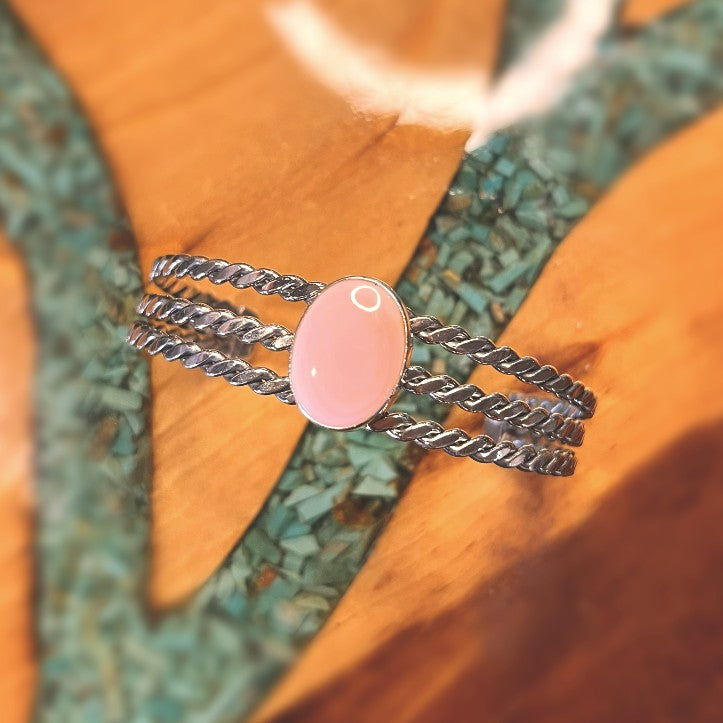 Pink Conch Bracelet