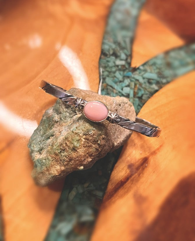 Pink Conch Bracelet