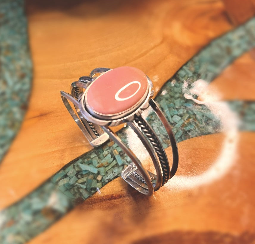 Pink Conch Bracelet
