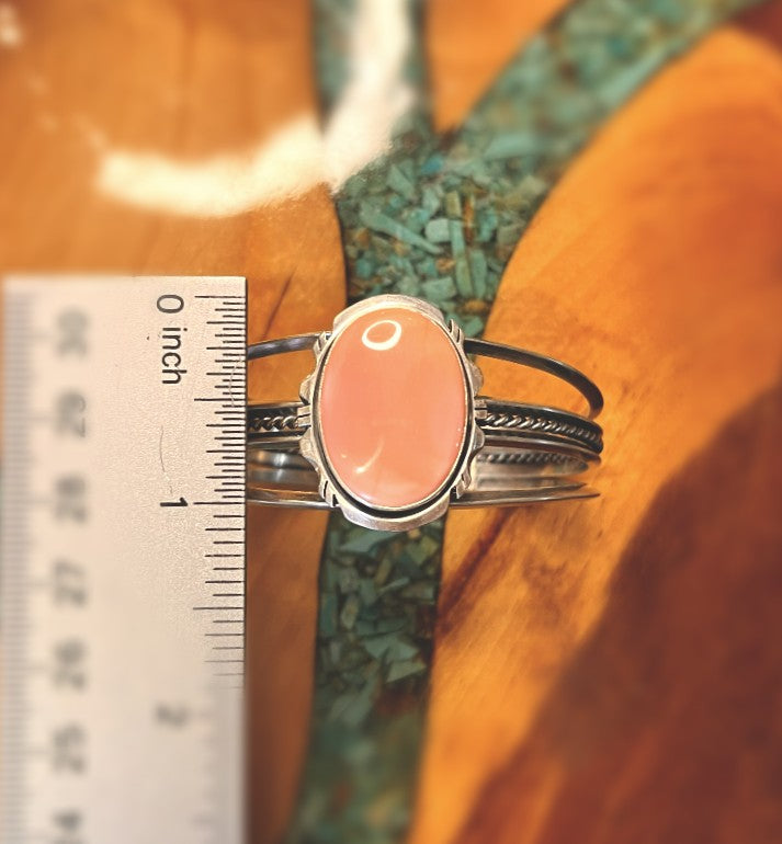 Pink Conch Bracelet