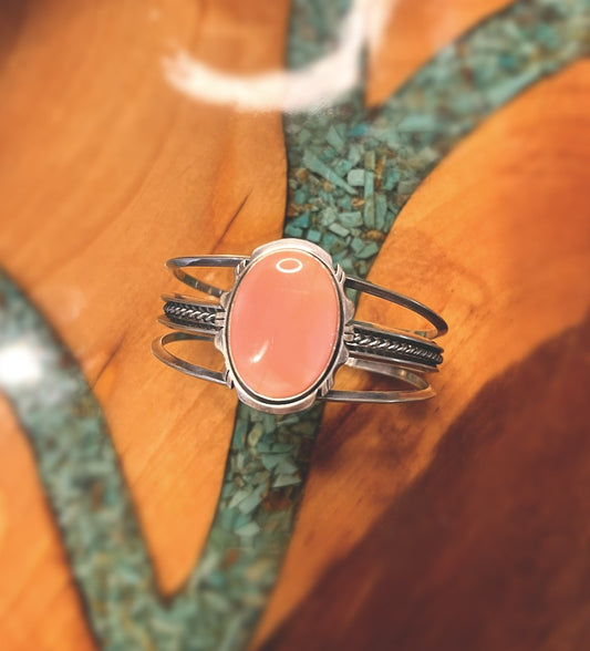 Pink Conch Bracelet