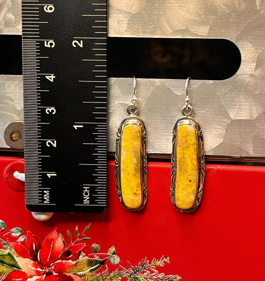 Bumble Bee Jasper Earrings