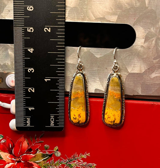 Bumble Bee Jasper Earrings