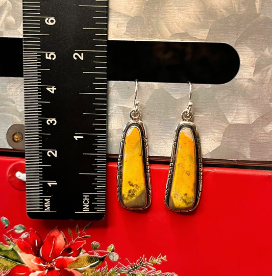 Bumble Bee Jasper Earrings