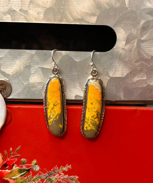 Bumble Bee Jasper Earrings