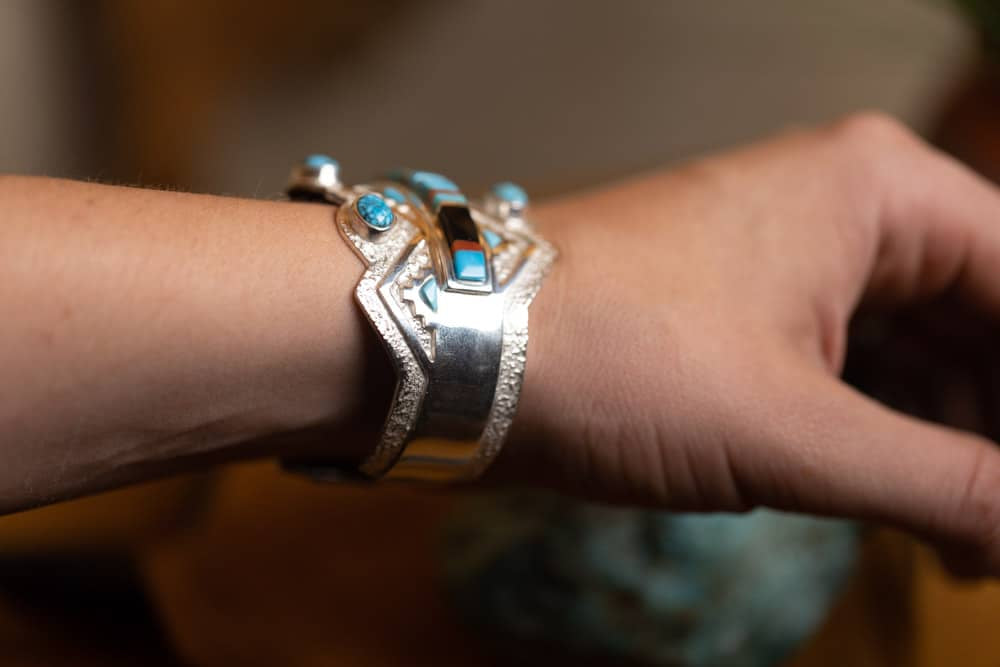 Kingman &amp; Coral Cuff