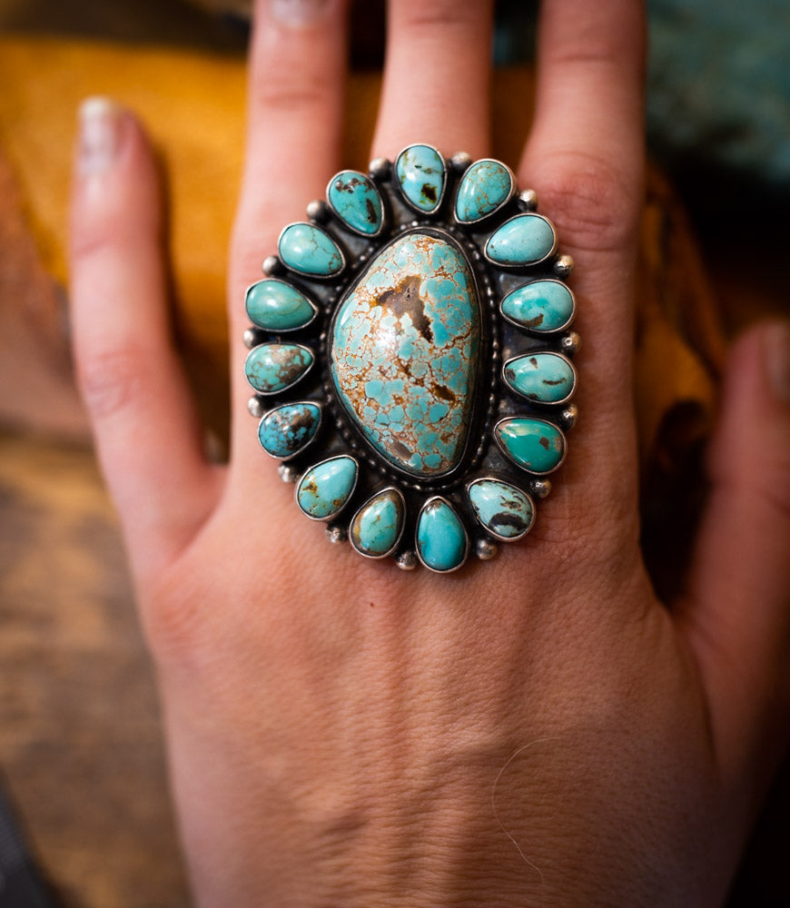 Nevada Turquoise Ring - Size 6
